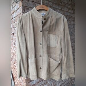 Y2K Genuine Suede Jacket